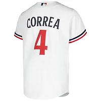 Maillot Nike Carlos Correa pour jeune, réplique alternative des Twins du Minnesota, blanc