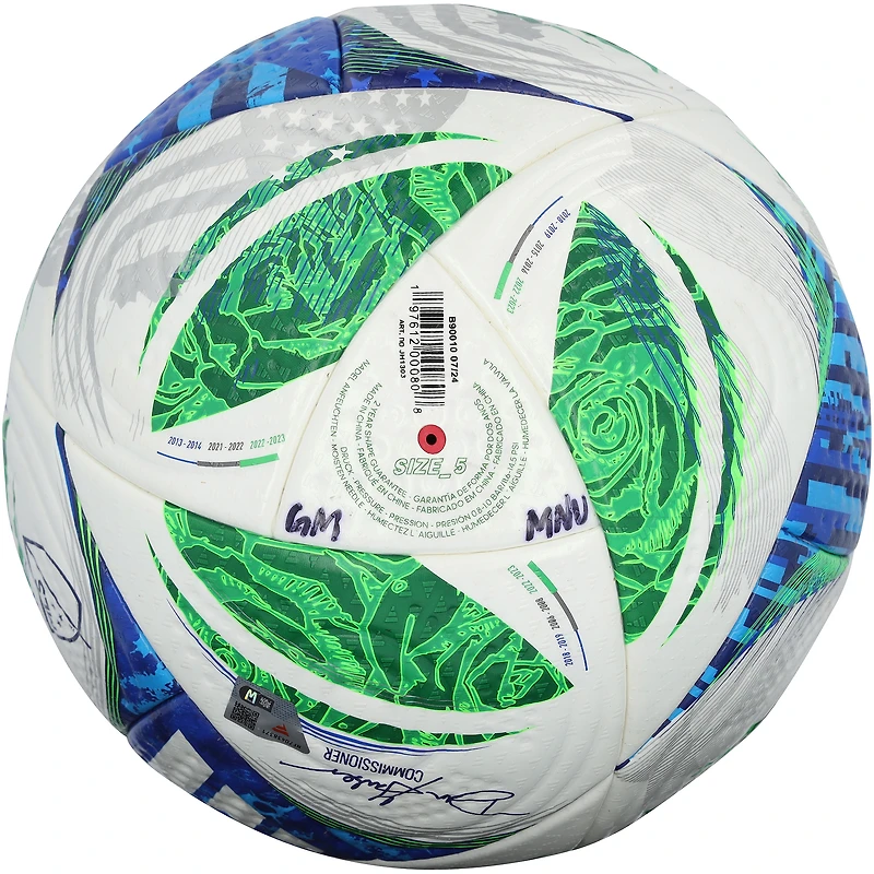 Minnesota United FC Match-Used Soccer Ball from the 2025 MLS Season