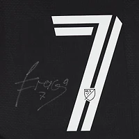 Franco Fragapane Minnesota United FC Autographed Match-Used #7 Black adidas Jersey from the 2024 MLS Season - Size M