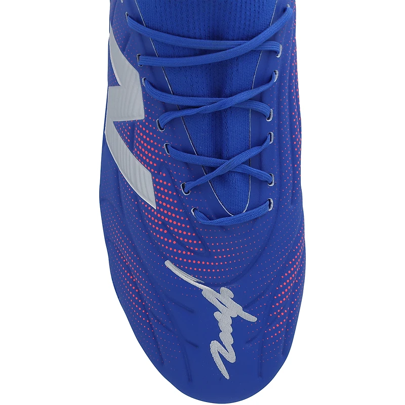James Rodríguez Minnesota United FC Autographed Blue Gemstone New Balance Tekela v5 Team Low Laced FG Wide Firm Ground Soccer Cleat