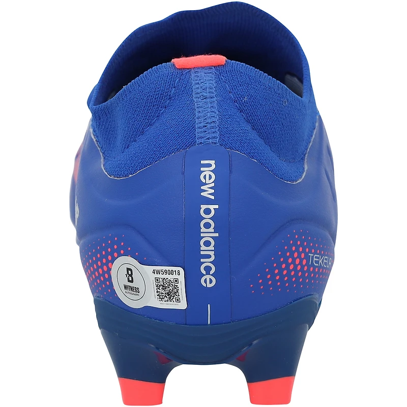 James Rodríguez Minnesota United FC Autographed Blue Gemstone New Balance Tekela v5 Team Low Laced FG Wide Firm Ground Soccer Cleat