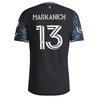 Maillot authentique adidas Anthony Markanich Minnesota United FC 2026 The Decade Kit pour homme, avec patch sur le terrain