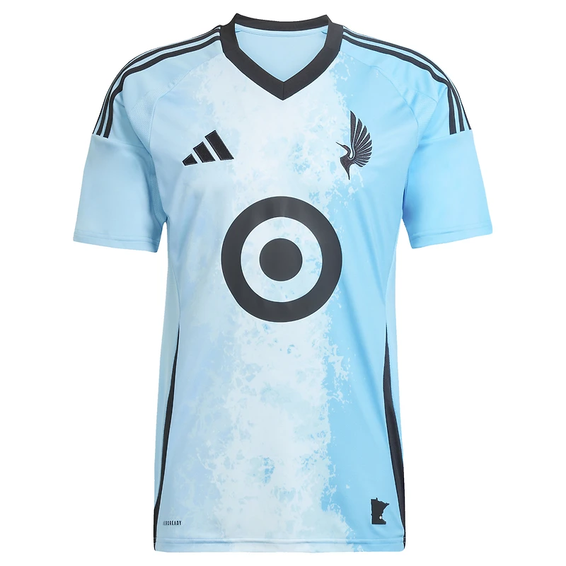 Maillot adidas Anthony Markanich pour homme, réplique du Minnesota United FC 2025 CONVERGENCE, bleu