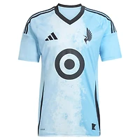 Maillot adidas Anthony Markanich pour homme, réplique du Minnesota United FC 2025 CONVERGENCE, bleu