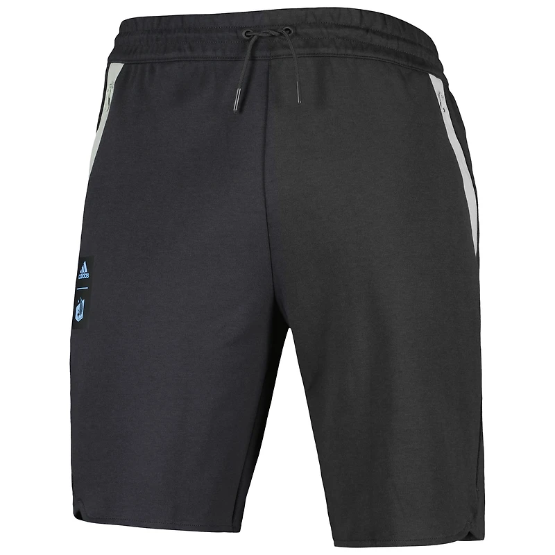 Short de voyage pour homme adidas Minnesota United FC 2023 noir