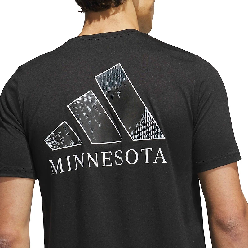 Men's adidas Black Minnesota United FC 2026 Jersey Hook T-Shirt