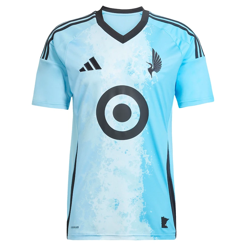 Maillot réplique adidas bleu Minnesota United FC 2025 CONVERGENCE pour homme