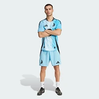 Men's adidas  Blue Minnesota United FC Away 2025 CONVERGENCE Authentic Shorts