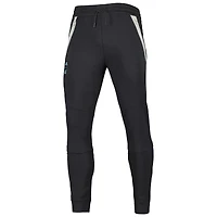 Men's adidas Charcoal Minnesota United FC 2023 Player Club Travel Pants