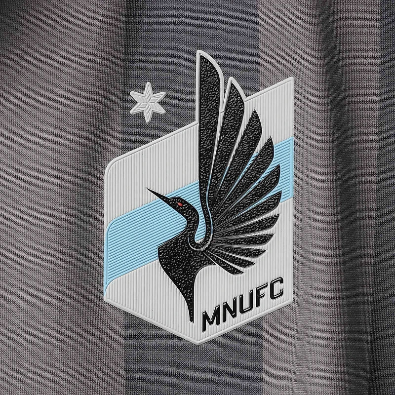 Men's adidas Gray Minnesota United FC 2018/19 Authentic Team Long Sleeve Jersey