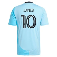 Maillot réplique secondaire adidas James Rodriguez bleu Minnesota United FC 2025 CONVERGENCE pour homme