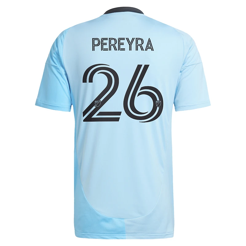 Maillot adidas Joaquín Pereyra Minnesota United FC 2025 CONVERGENCE Replica pour homme, bleu