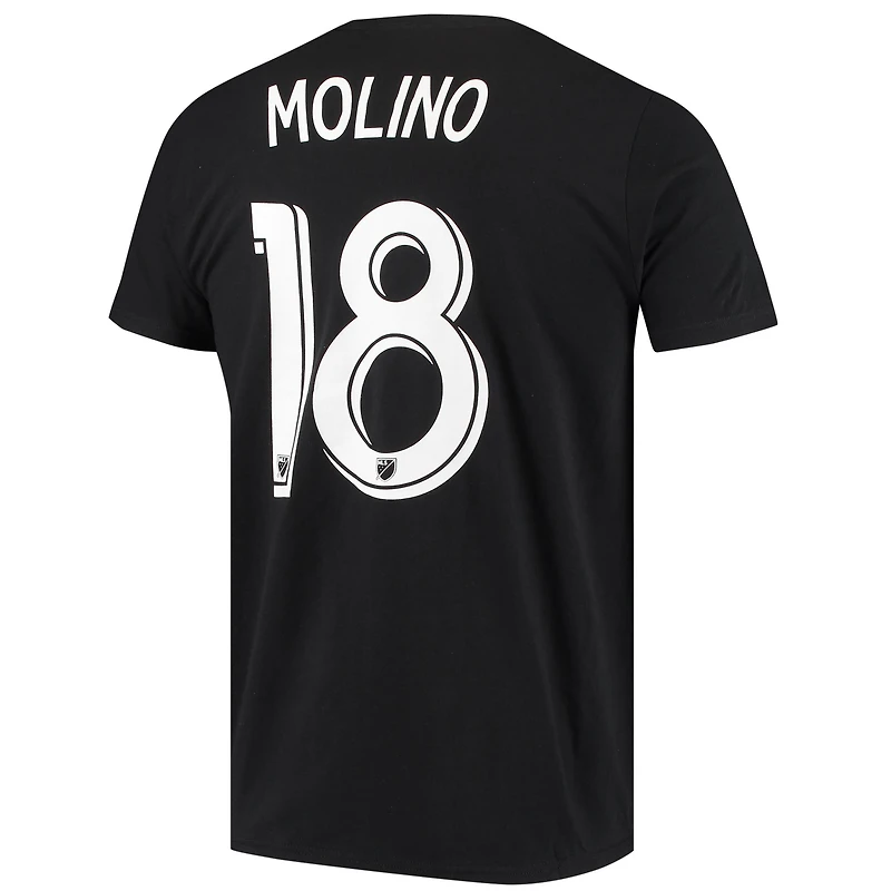 T-shirt avec nom et numéro adidas Kevin Molino Minnesota United FC pour homme