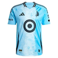 Men's adidas Nectarios Triantis Blue Minnesota United FC 2025 CONVERGENCE On-Field Authentic Jersey