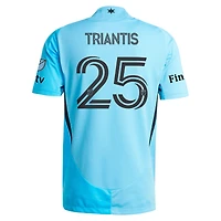 Men's adidas Nectarios Triantis Blue Minnesota United FC 2025 CONVERGENCE On-Field Authentic Jersey