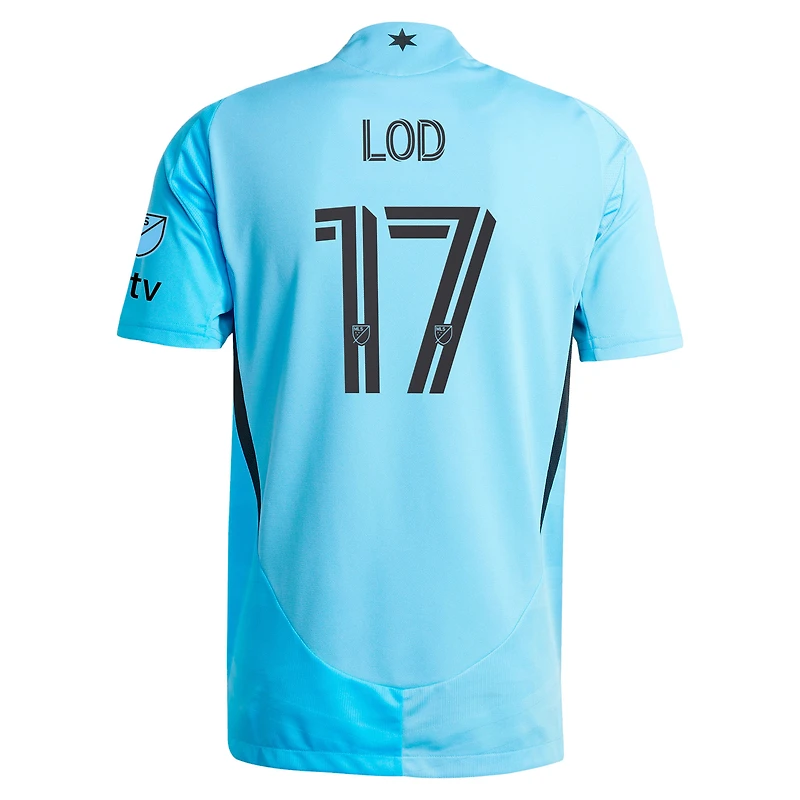 Maillot de joueur authentique adidas Robin Lod bleu Minnesota United FC 2025 CONVERGENCE pour homme