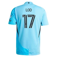 Maillot de joueur authentique adidas Robin Lod bleu Minnesota United FC 2025 CONVERGENCE pour homme