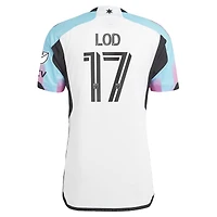 Men's adidas Robin Lod White Minnesota United FC 2023 The Northern Lights Kit Authentic Jersey