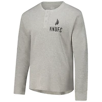 T-shirt à manches longues en tricot thermique gris Minnesota United FC Region pour homme Concepts Sport