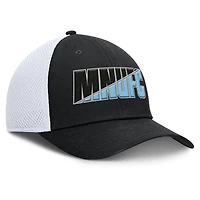 Casquette Fanatics noire Minnesota United FC Rocket Flex pour homme