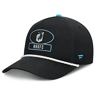 Men's Fanatics Black Minnesota United FC Two-Seam Rope A-Frame Adjustable Hat