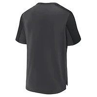 Men's Fanatics Charcoal Minnesota United FC Striker Henley Shirt