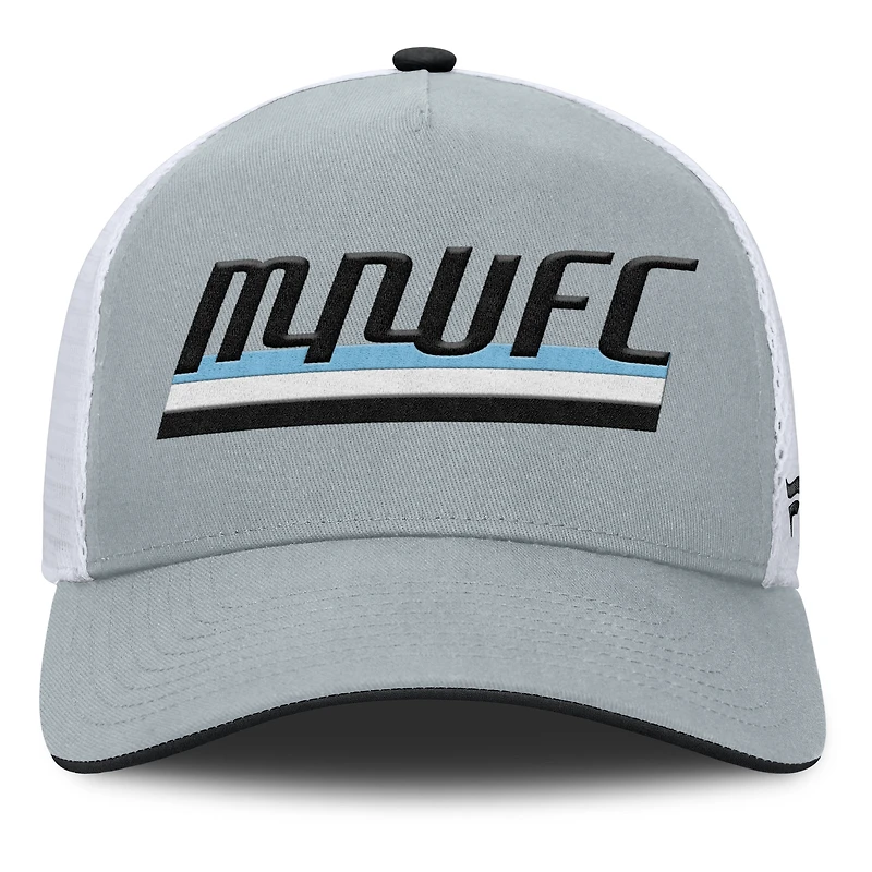 Men's Fanatics Gray Minnesota United FC Knuckle Trucker Adjustable Hat