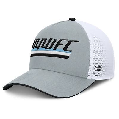 Casquette trucker ajustable Fanatics grise Minnesota United FC pour homme