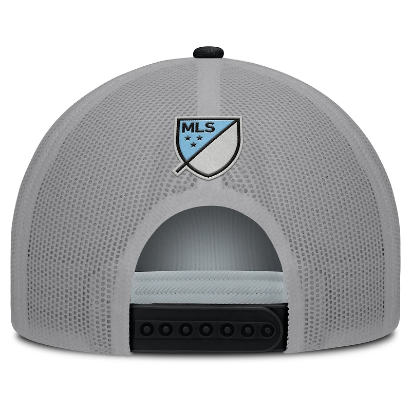 Casquette trucker ajustable Fanatics blanche Minnesota United FC On Deck A-Frame pour homme