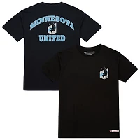T-shirt Mitchell & Ness noir Minnesota United FC pour homme