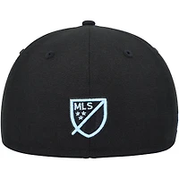 Casquette ajustée New Era Minnesota United FC Kick Off 59FIFTY pour homme, noire