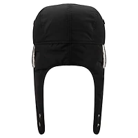 Bonnet en tricot noir Minnesota United FC Trapper pour homme New Era