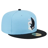 Casquette ajustée 59FIFTY Kickoff 2025 bleu clair pour homme de New Era Minnesota United FC