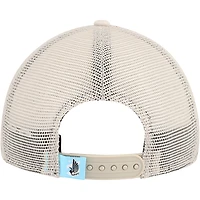 Men's New Era Tan Minnesota United FC Game Day 9TWENTY Adjustable Trucker Hat