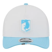 Men's New Era  White Minnesota United FC 2026 MLS Kick Off 9FORTY M-Crown A-Frame Adjustable Hat