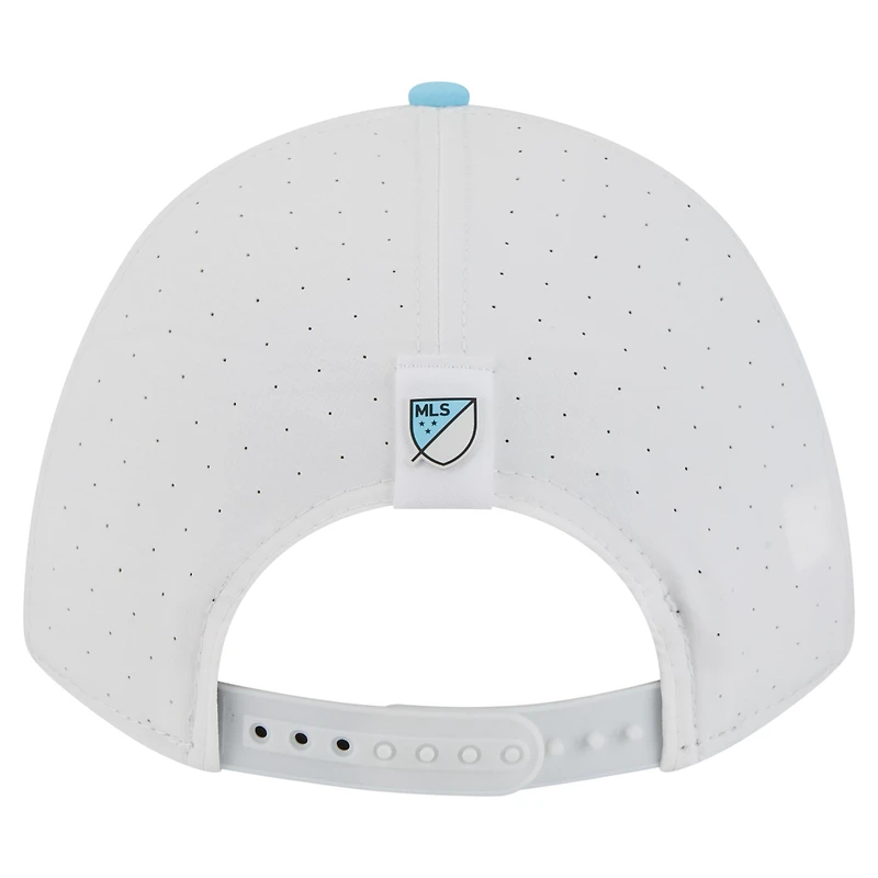 Casquette ajustable New Era blanche Minnesota United FC 2026 MLS Kick Off 9FORTY M-Crown A-Frame pour homme