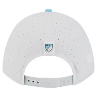 Casquette ajustable New Era blanche Minnesota United FC 2026 MLS Kick Off 9FORTY M-Crown A-Frame pour homme