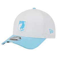Casquette ajustable New Era blanche Minnesota United FC 2026 MLS Kick Off 9FORTY M-Crown A-Frame pour homme