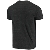 Men's Original Retro Brand Heathered Black Minnesota United FC Area Code Tri-Blend T-Shirt