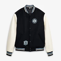 Men's Sport Design Sweden  Black Minnesota United FC Anniversary Collection Varsity Jacket