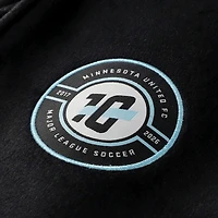 Men's Sport Design Sweden  Black Minnesota United FC Anniversary Collection Varsity Jacket