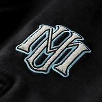 Men's Sport Design Sweden  Black Minnesota United FC Anniversary Collection Varsity Jacket