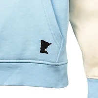 Sweat à capuche décontracté en jersey bleu clair/crème Minnesota United FC 2025 pour homme Sport Design Sweden