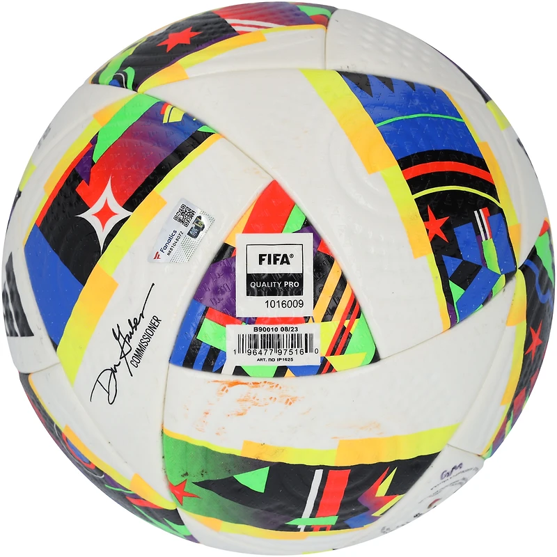 Ballon de football adidas utilisé lors des matchs du Minnesota United FC lors de la saison 2024 de la MLS