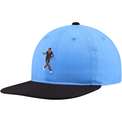 Casquette réglable unisexe Bongokuhle Hlongwane bleu clair Minnesota United FC Player