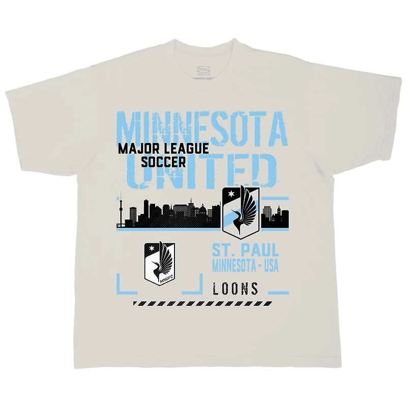 Unisex Stadium Essentials  Cream Minnesota United FC Hideout Urban T-Shirt