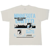 Unisex Stadium Essentials  Cream Minnesota United FC Hideout Urban T-Shirt
