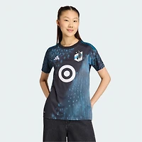 Women's adidas Black Minnesota United FC 2026 The Decade Kit Replica Jersey