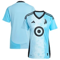 Women's adidas  Blue Minnesota United FC 2025 CONVERGENCE Replica Jersey