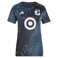 Maillot réplique adidas Bongokuhle Hlongwane noir Minnesota United FC 2026 The Decade Kit pour femme